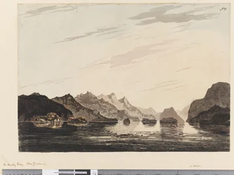 In Dusky Bay, New Zealand