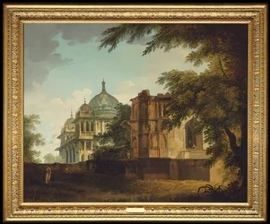View of a Mosque at Mounheer