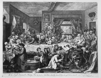 An Election Entertainment, 1755