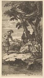 Cassandra, Frontispiece, Vol. 4, 1725