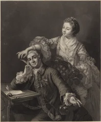 David Garrick and his wife