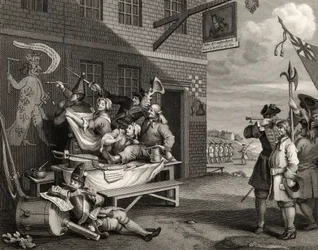 England, engraved by Thomas Phillibrown, from 