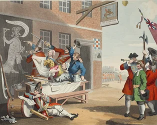 England, illustration from 