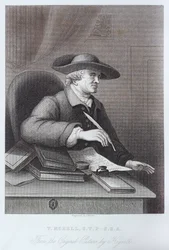 Engraving of T. Morell