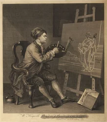 Hogarth Painting the Comic Muse