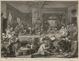 Humours of An Election (Set of Four)