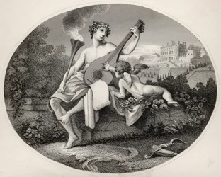 Hymen and Cupid, from 