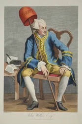 John Wilkes Esq., illustration from 