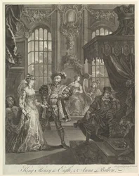 King Henry the Eighth and Anna Bullen