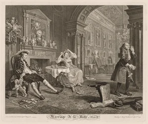 Marriage à la Mode: Plate II