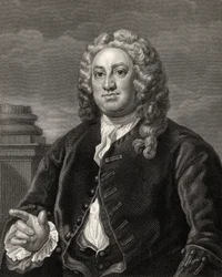 Martin Folkes, engraved by R. Hart, from 