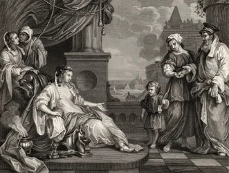 Moses before Pharaoh