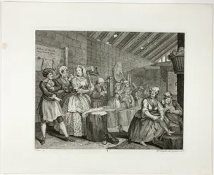 Plate Four, from A Harlot