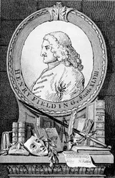 Portrait of the novelist and playwright Henry Fielding, 1762