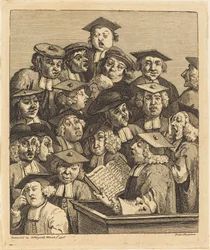 Scholars at a Lecture