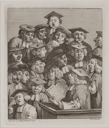 Scholars at a Lecture