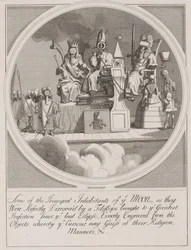 Some of the Principal Inhabitants of ye Moon: Royalty, Episcopacy and Law