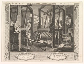 The Fellow Prentices at Their Looms