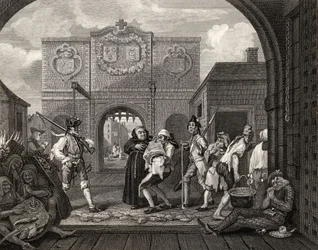 The Gate of Calais, or O The Roast Beef of Old England, from 