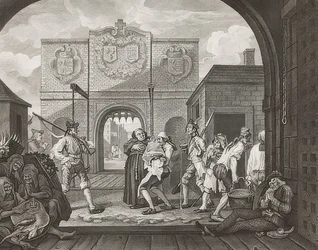 The Gate of Calais, or O the Roast Beef of Old England. 1749