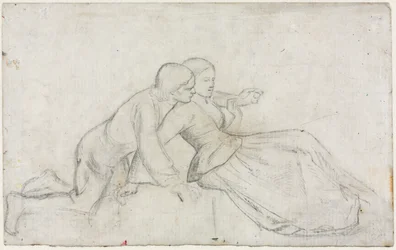 Study for The Hireling Shepherd