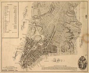 Plan of the City of New-York [as far north as East 31st Street], 1817