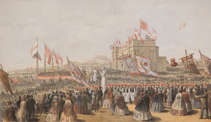 Opening of Baxter Park Dundee 9th September 1863