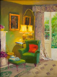 Red cushion