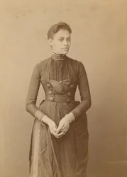 Cabinet Card of a Woman