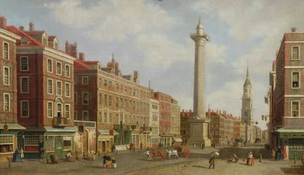 View of the Monument, c.1770