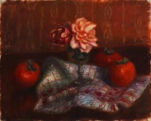 Roses and Persimmons