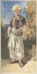 Standing Turkish Youth