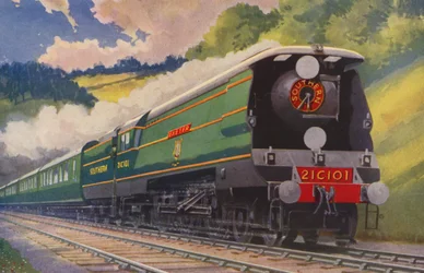 A Southern Railway Main Line Express