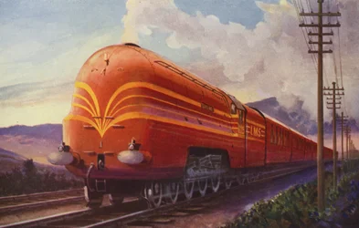 The LMS Streamlined "Mid-Day Scot" Express