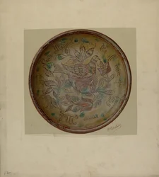 Pa. German Plate, c. 1937