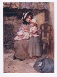 And Kissed Her Thoughtless Babes with Many a Tear, and Clasped Them Close, in Sorrow Doubly Dear