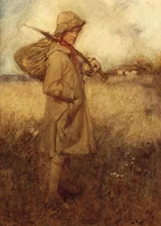 Man Carrying His Possessions