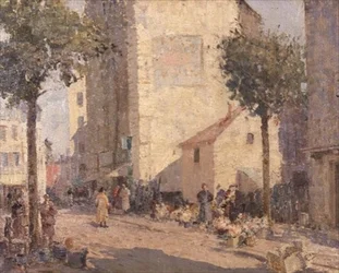 Pottery and Flowers, Dieppe
