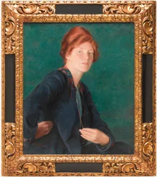 A Woman with Red Hair