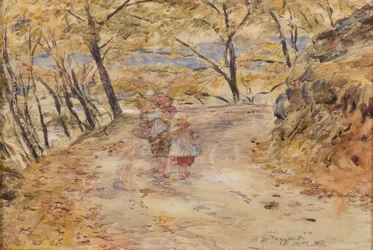 Sketch at the Trossachs
