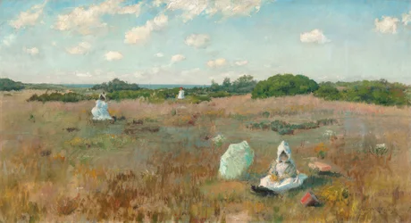 Picking Autumn Flowers