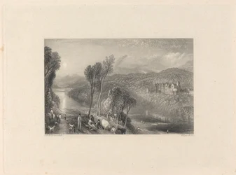 Abbotsford from the Northern Bank of the Tweed