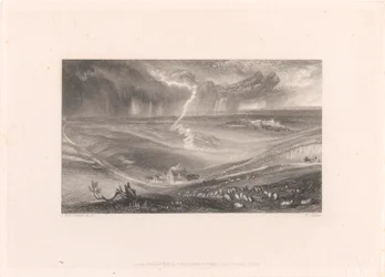 Field of Waterloo with Lightning