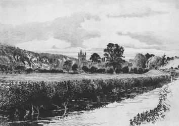Amersham and the River Misbourne, 1904