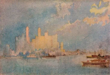 New York From The Sound