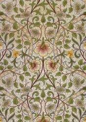 Decorative Fabric. 1876-90