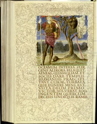 Venus giving armour to Aeneas, opening of Book VIII of Virgil