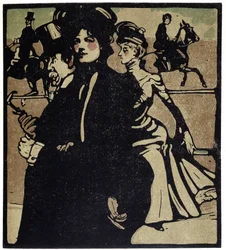 Aristocrats at the Races, London - in 