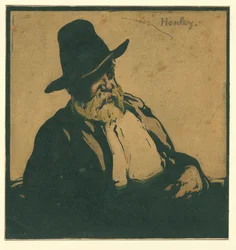 Portrait of William Ernest Henley
