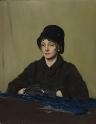 The Girl with a Tattered Glove